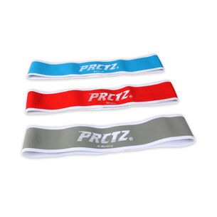 Essential Elastic Fabric Resistance Hip Band/Glute Band Set - 3 Pack  | GNC